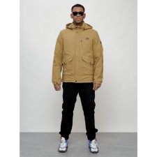 Sports male jacket, size 56, beige color