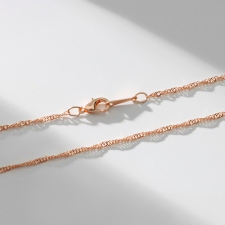 Pendant for photo "Edel" circle, color pink gold, 40 cm-3