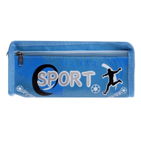School Penal on the zipper 2 departments "Sport", mix-2