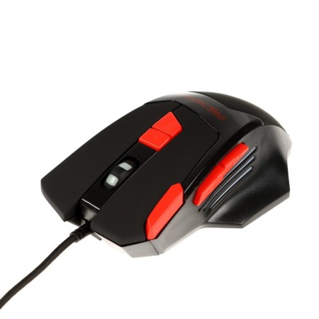 The mouse Qumo Predator M80, game, wired, 8 buttons, backlight, 3200 dpi, USB, black-3