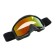 Glass-mask for motorcycle driving, chameleon glass, dark gray color, OM-9