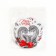 Pocket mirror "Happy New Year", diam. 7 cm
