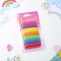 Hair elastic band "Mahrushka" (set 7 pcs) mix