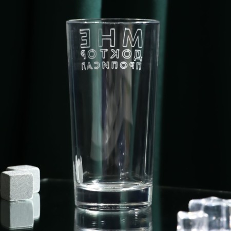 A glass "Doctor prescribed" 280 ml-1