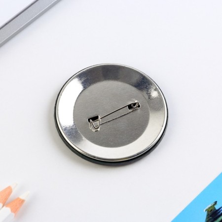 Setting icon "February 23", black, d = 5.6 cm-2