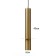 Suspendor “Monroe” GU10 35W gold 13x13x40-140cm