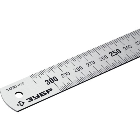 The stainless ruler of the pro-30 34280-030, reinforced, 300 mm-3