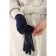 Gloves are female, dimensionless, without insulation, blue color