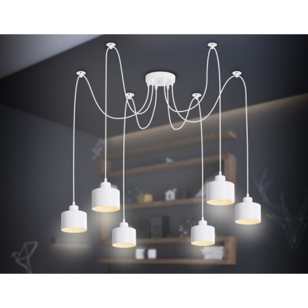 Lightwood LOOT LOFT AMBRELLA LIGHT, TraDITIONAL, TR8131, 6HE27, White Color