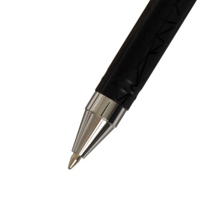 Ballpoint pen Berlingo "Doubleblack", 0. 7mm, blue, needle. Rod 319389-3
