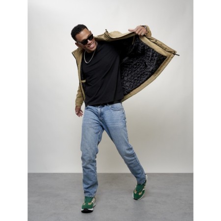 Male spring jacket, size 54, beige color-17