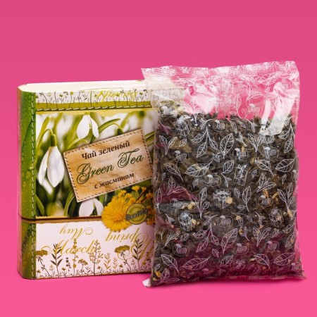 Green Tea Jarra Book with Jasmine, 125 g-1