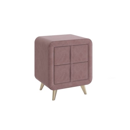 Tumbling bedside Sophie 2, 480 x 370 x 580, powder (velor)