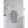 Apron of a kitchen with a “New Year birds” photo print, adjustable, size OS