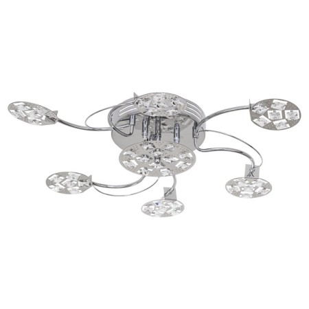 Economic Service Chandelier 8975/9cr RC, 9x20W G4, chromium color, with PDU
