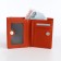 Women's wallet on a magnet, orange color
