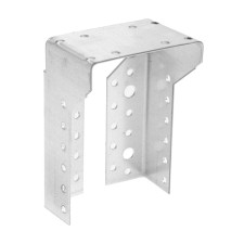 The support of the beam closed tundra, 100x160x76x2 mm, in the package of 1 pc.