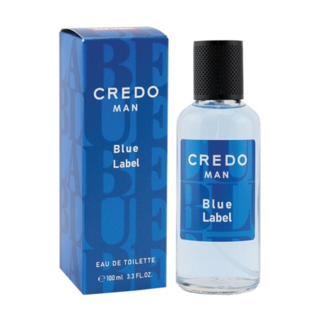Men's toilet water Credo Man Blue Label, 100 ml (based on Blue Label (Givenchy)-3