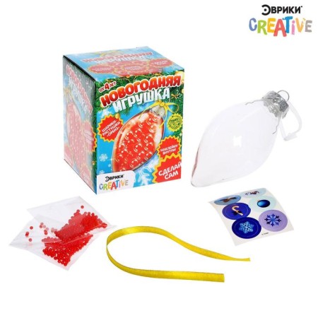 Set for experiments "New Year's toy"