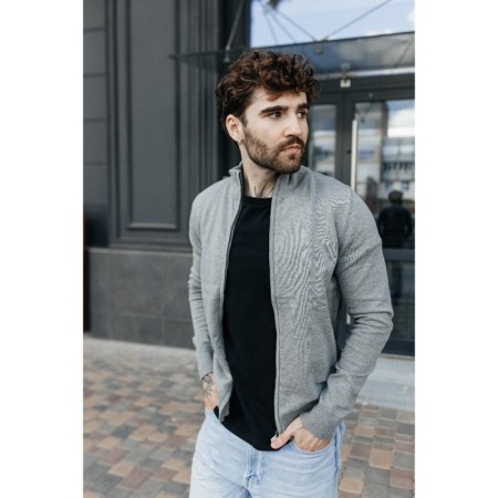 Jumper male ise, size 58, color gray color-2