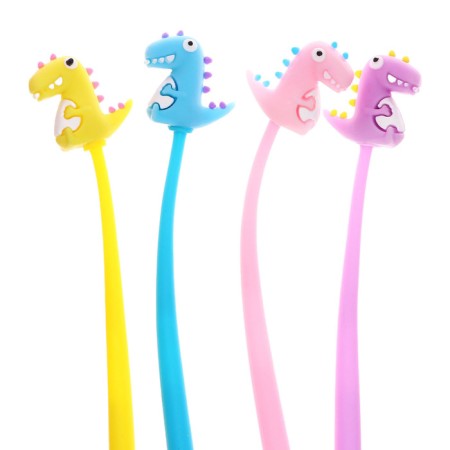Gel-Gel pen, blue rod, dino mix-5