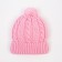 Hat for girls, pink color, size 52-54