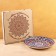 Largan Rishtan ceramics "Patterns", 28 cm, blue, mix
