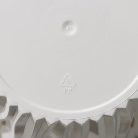 Kashpo for flowers with a “Forest” insert, 3 l, white-black color-3