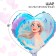 Airy ball "Elsa", 16 inch, foil, cold heart