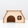 House for rodents, 19 x 12 x 10 cm