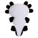 Soft toy "Axolotl", white color, 20 cm