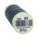 TOP Stitch thread for stitching, 30 m, 744506 (093 aspite-gray)