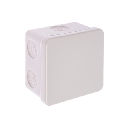 Distribution box Luazon Lighting, 80x80x50 mm, IP54, for open installation