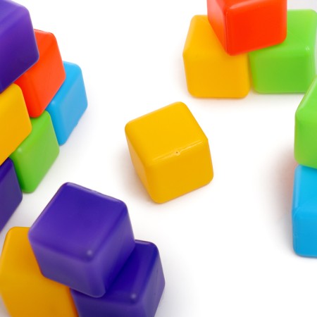 A set of cubes, 20 elements, 40 × 40-7