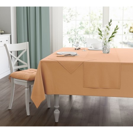 Juicy Apricot tablecloth, size 140x180 cm, orange color