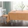 Juicy Apricot tablecloth, size 140x180 cm, orange color