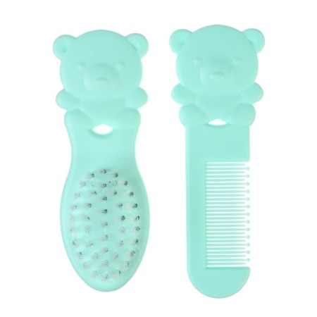 Set of combs "Bear", 2 pcs., Green color-3
