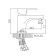 Accoona A9067 shell mixer, single -leaf, silumin, chrome