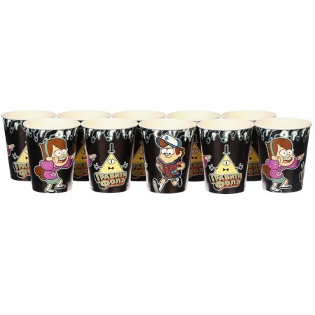 Paper glass "Happy Birthday!", 250 ml, gravity farz-4