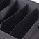 Organizer for storing linen "Smart", 6 departments, 44 × 29 × 22 cm, black color