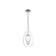 Suspended lamp with a replaceable lamp Ambrella Light, Traditional, TR3626, G9, Color Chrome
