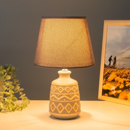 Table lamp 16309/1GR E14 40W gray 20x20x32 cm Risalux-2