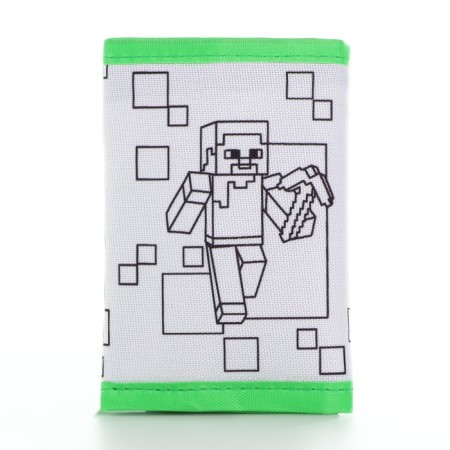 Velcro purse for coloring "Pixel World"-3