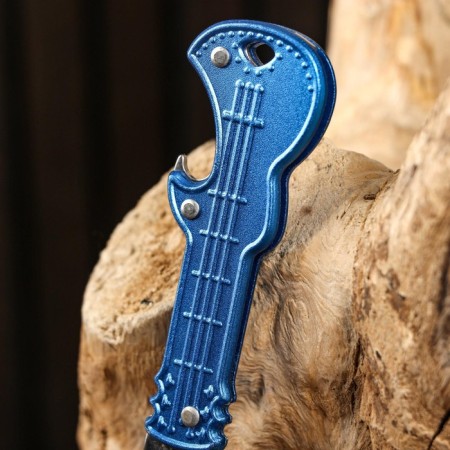 Knife Folder Folding "Guitar" 12cm, blade 50mm/1.8 mm, mix-1