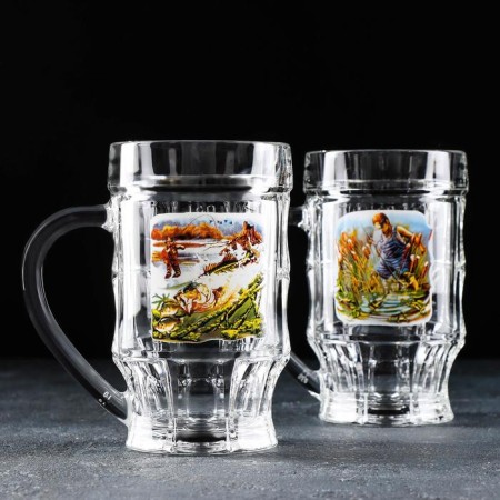 Berry mug "Okhota-fish", 500 ml, in gift packaging-2