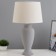 Elga table lamp E27 40W graphite 28x28x44cm Risalux