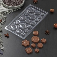 Form for chocolate and sweets 