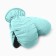 Winter children's mittens minku, Blue color, 15cm