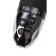 Vibrator Mystim Real Deal Neal with electrical stimulation, 16.5 cm, silicone, black color