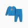 Costume for boys (sweatshirt, trousers), I was beginning, blue color, height 98 cm